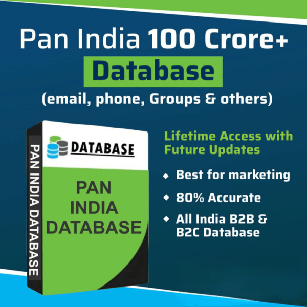 PAN INDIA UPDATED DATABASE 2020-2024