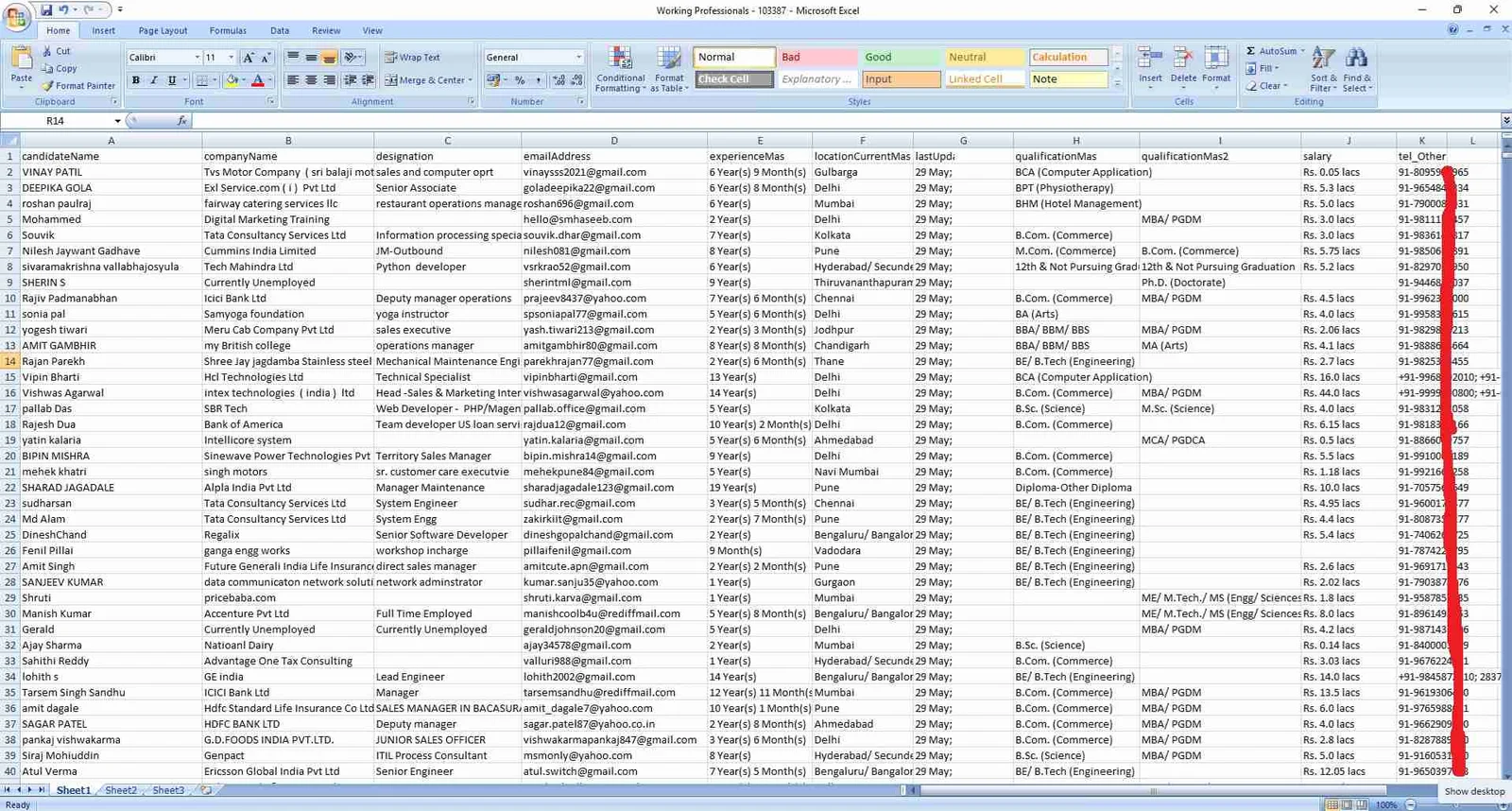 Database Preview