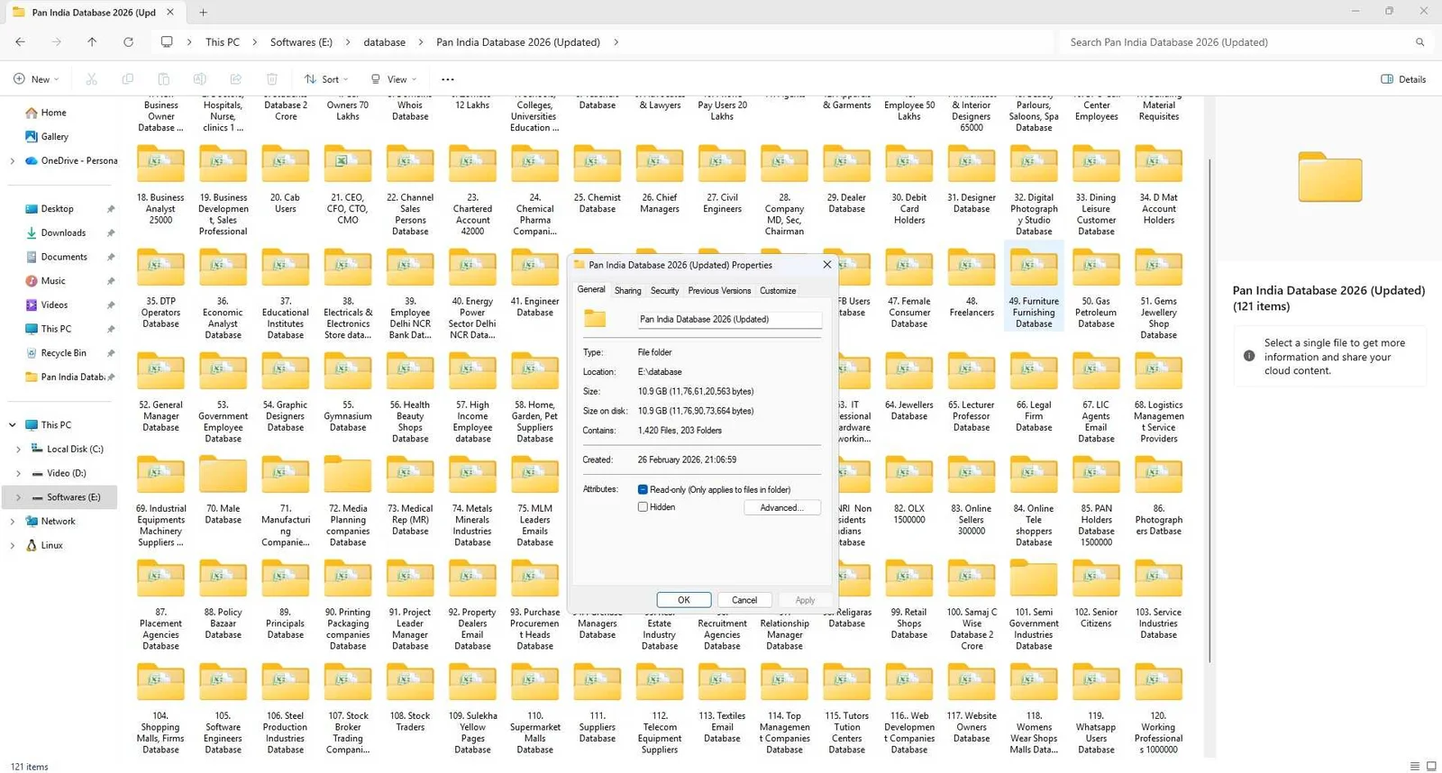 Database Preview