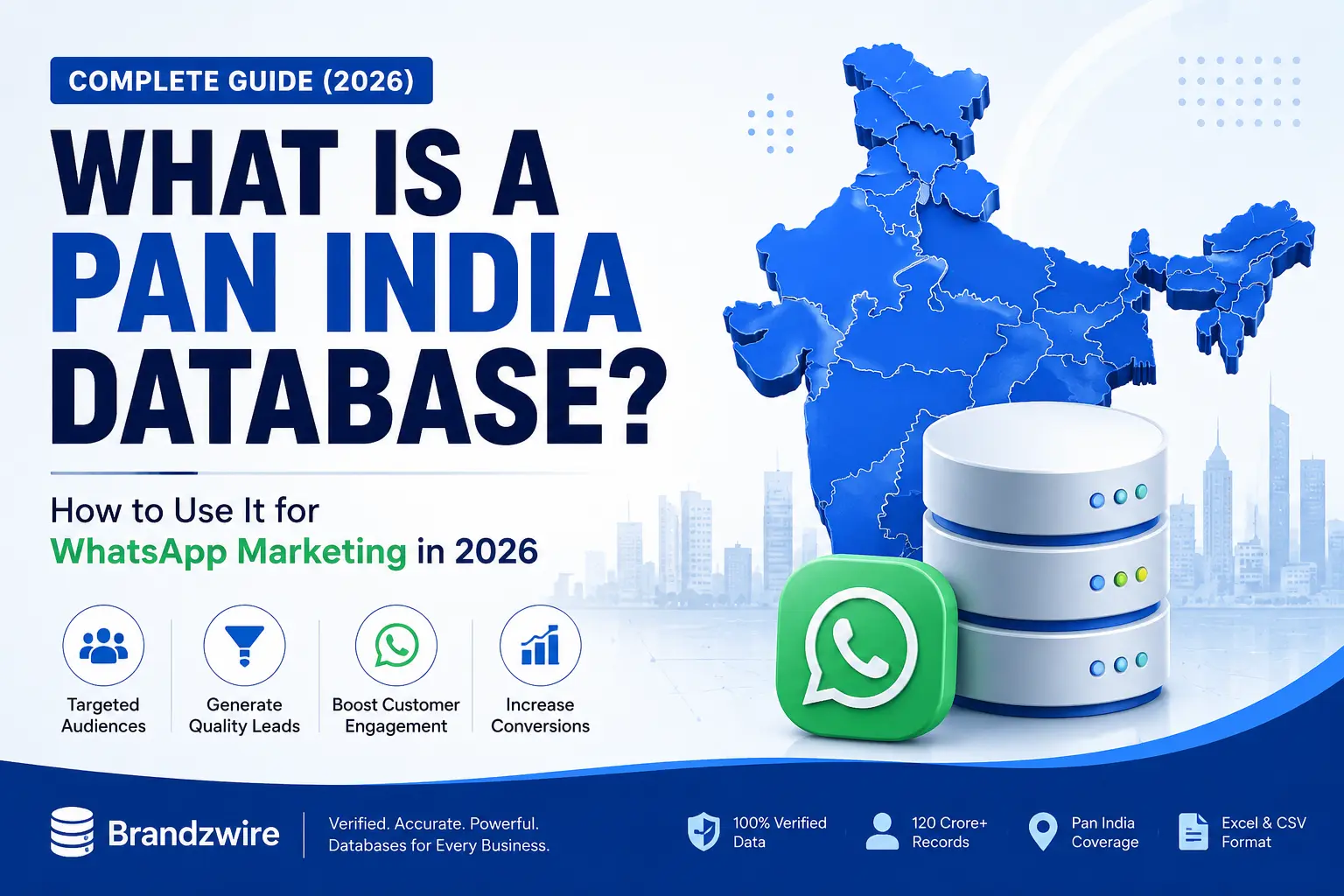 What is Pan India Database for WhatsApp Marketing in 2026